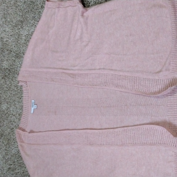 Open Drape Short Sleeve cardigan Top - Picture 8 of 9